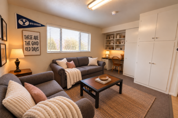 Cozy BYU Apartment Living Room
